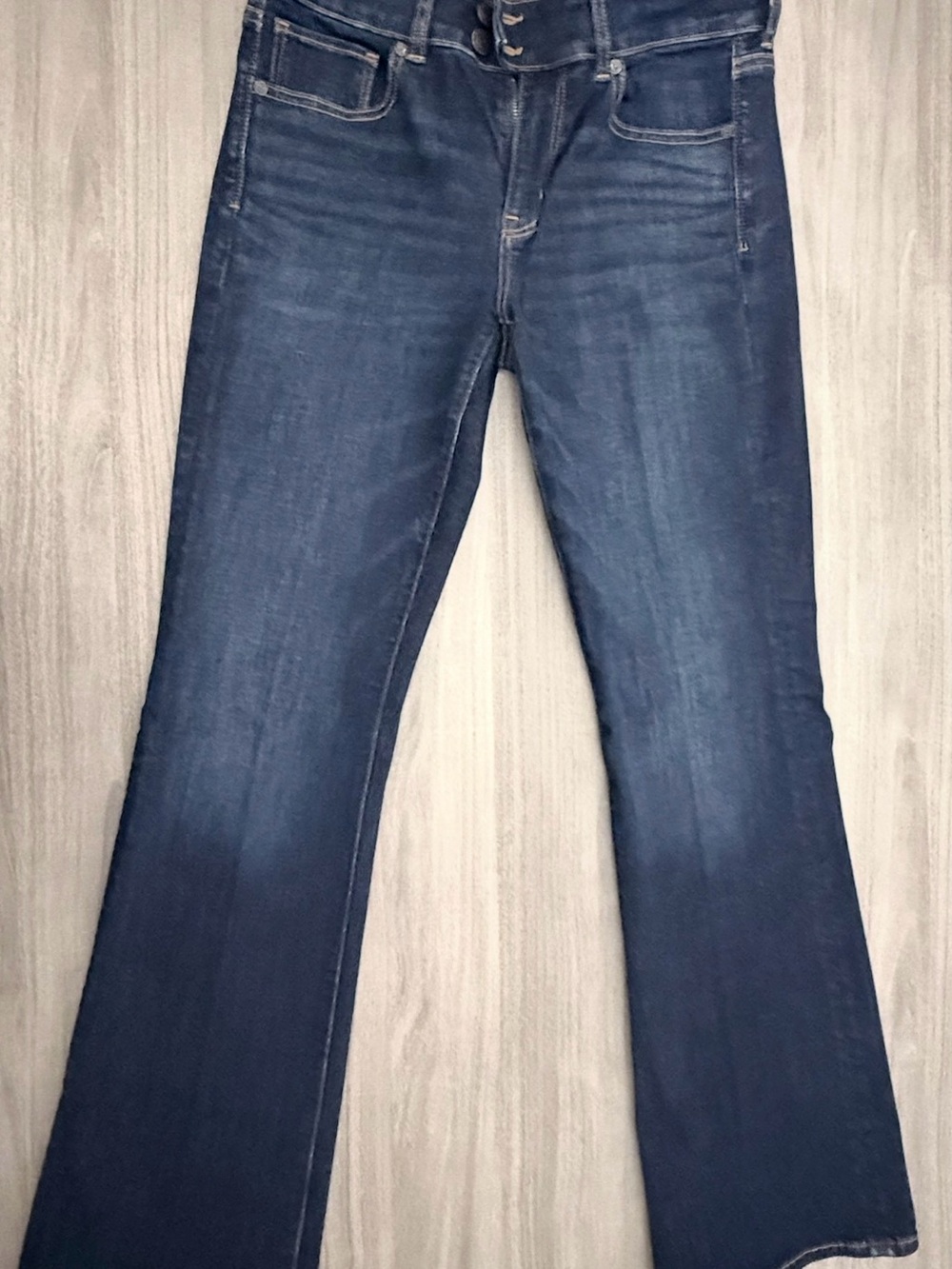 American Eagle Kick Boot Jeans Women’s 10 Regular Dark Wash Next Level Stretch